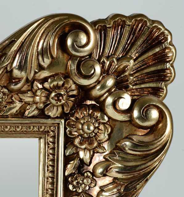 Ornate Gold Trim Mirror
