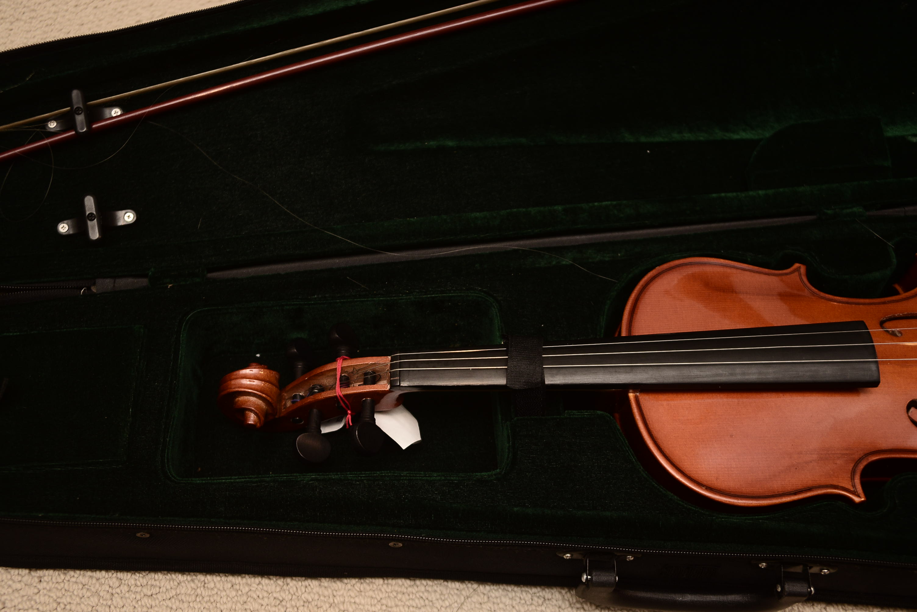 DiPalo Hand-Carved Stradivari Violin