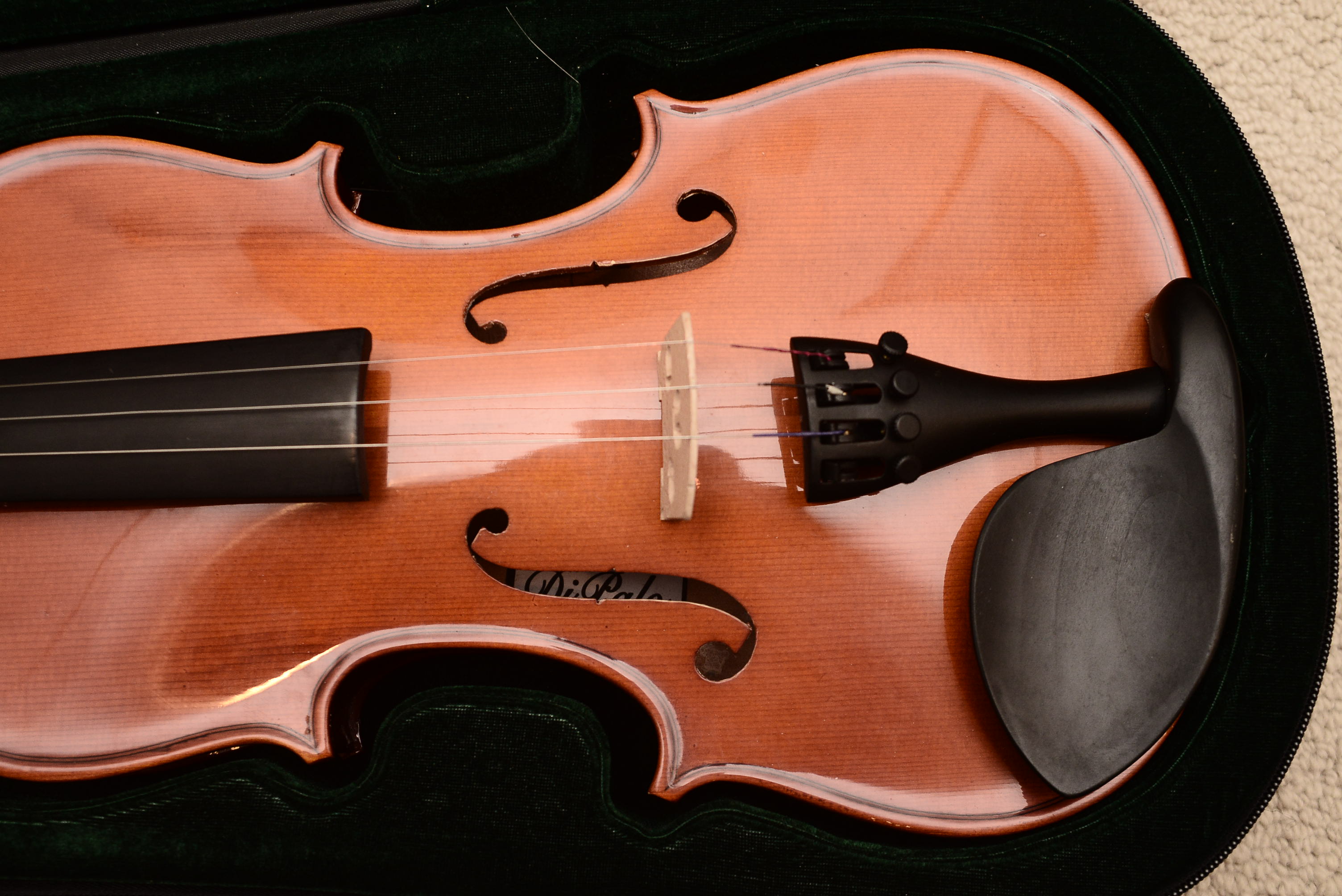 DiPalo Hand-Carved Stradivari Violin