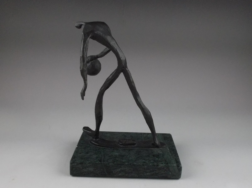 Esther Wertheimer "Basketball Player" Bronze Statue 
