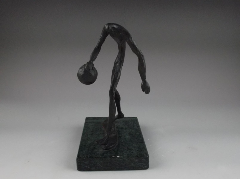 Esther Wertheimer "Basketball Player" Bronze Statue 