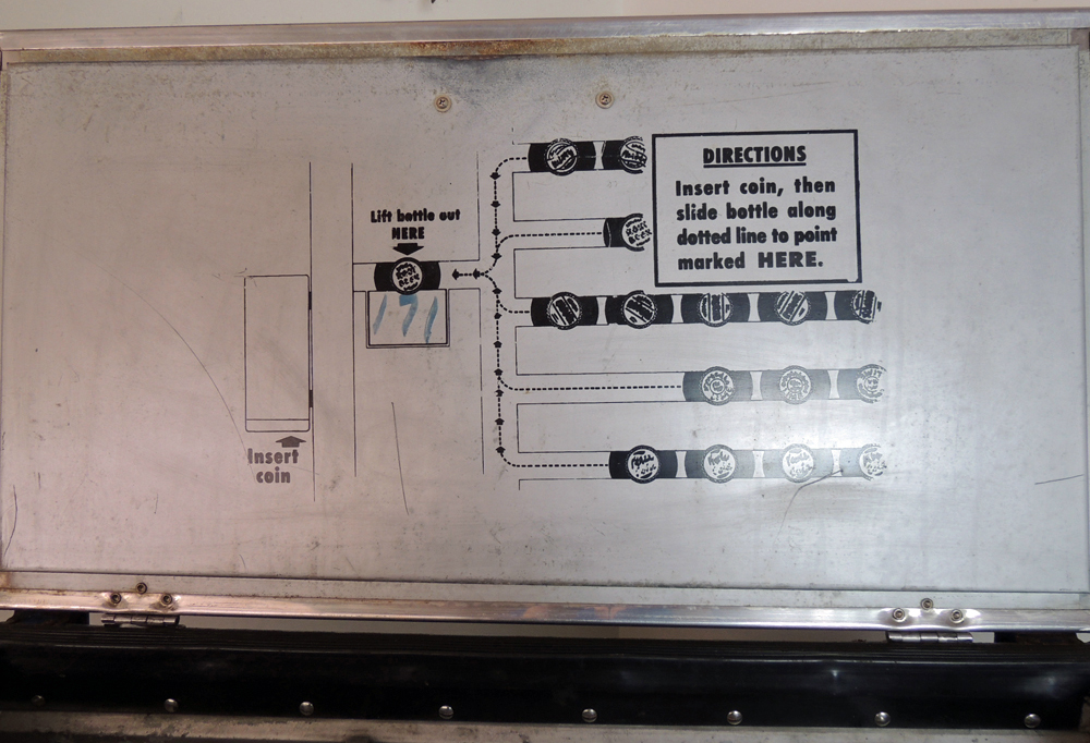 1950s Vintage Pepsi-Cola Vending Machine Cooler
