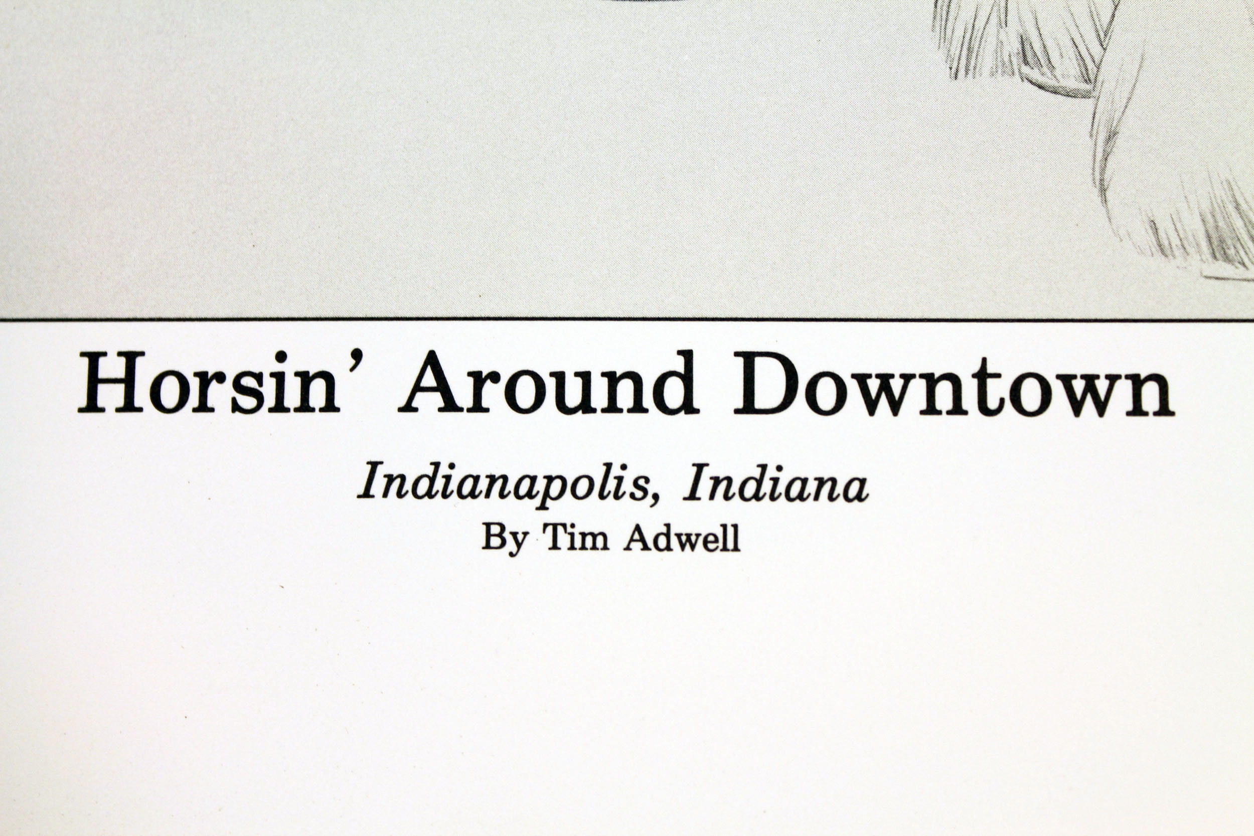 Prints of Indianapolis by Tim Adwell