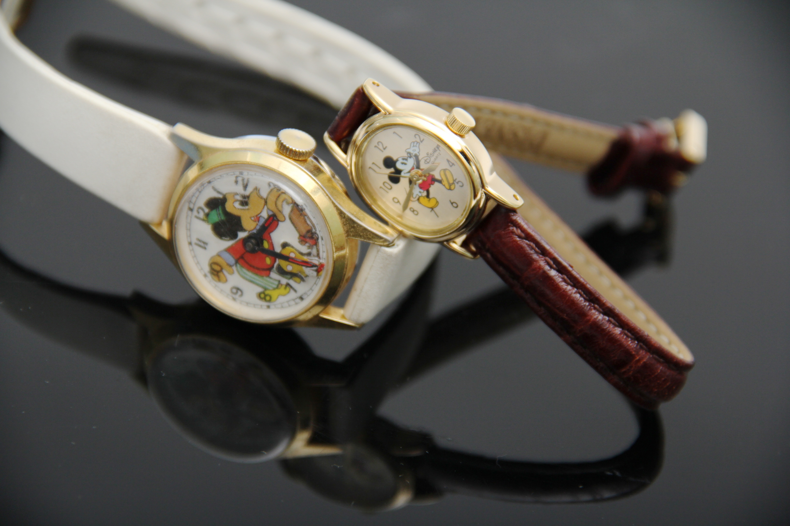 Two Mickey Mouse Watches 