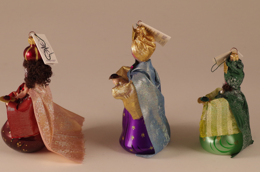 Radko Set of the Three Wise Men Ornaments