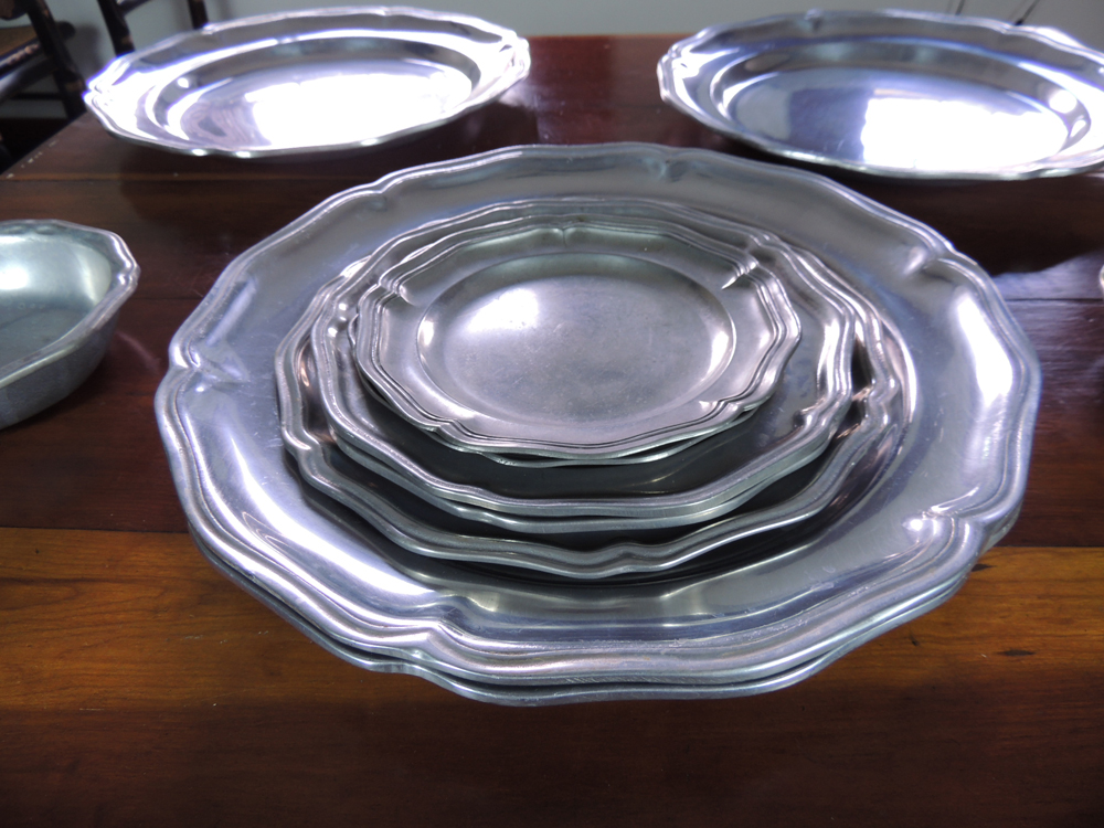 Wilton Armetale Pewter Plates and Chargers