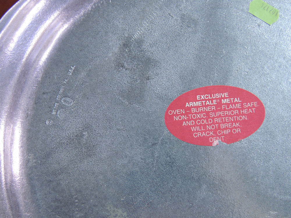 Wilton Armetale Pewter Plates and Chargers