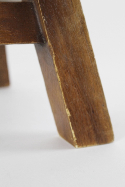 Handcrafted Wood Step Stool Old Truck