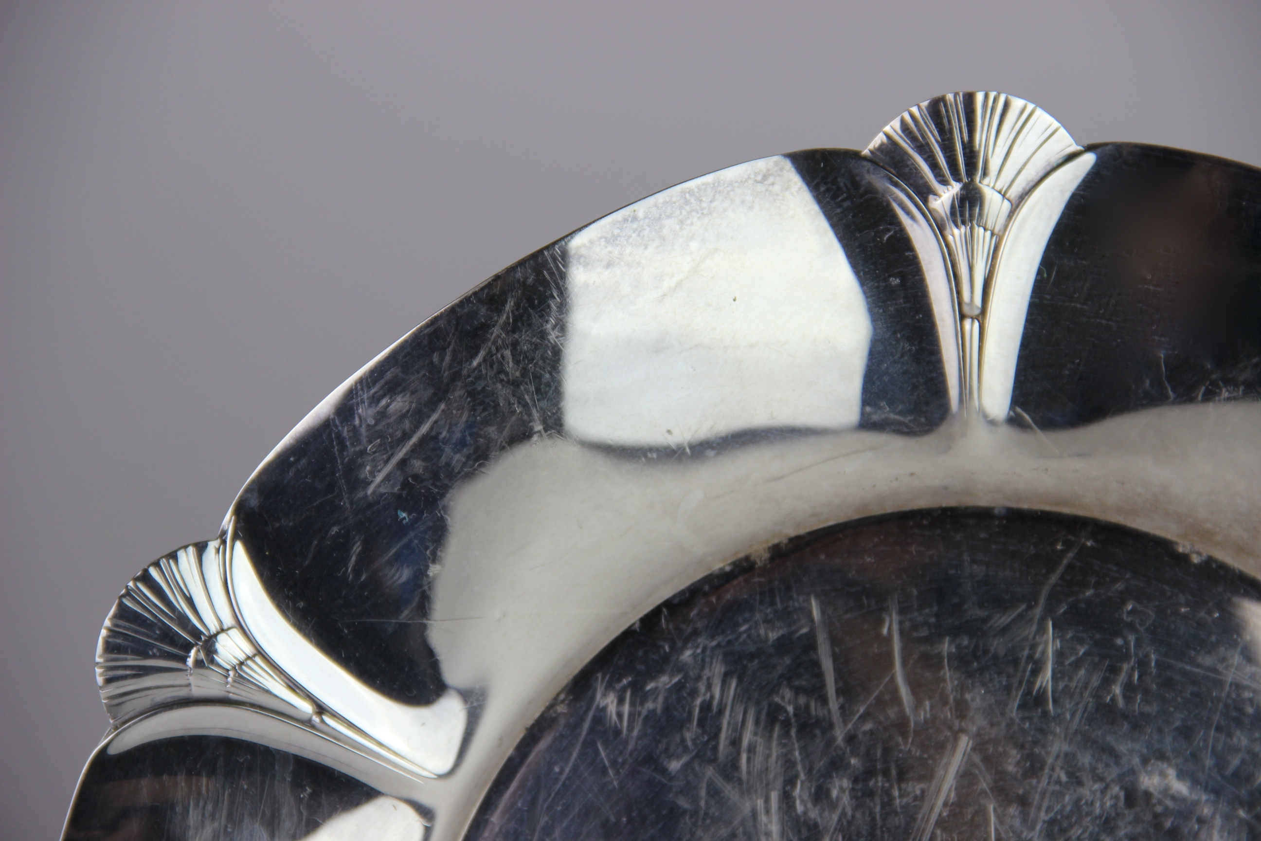 Rogers Silver Plate Engraved Sorority Platter