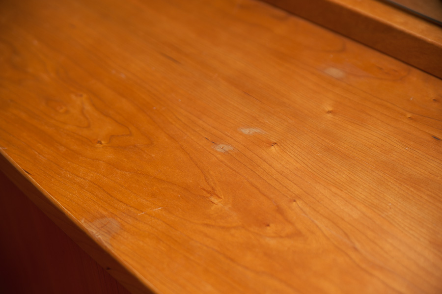 Scandinavian China Cabinet Crafted in Cherry