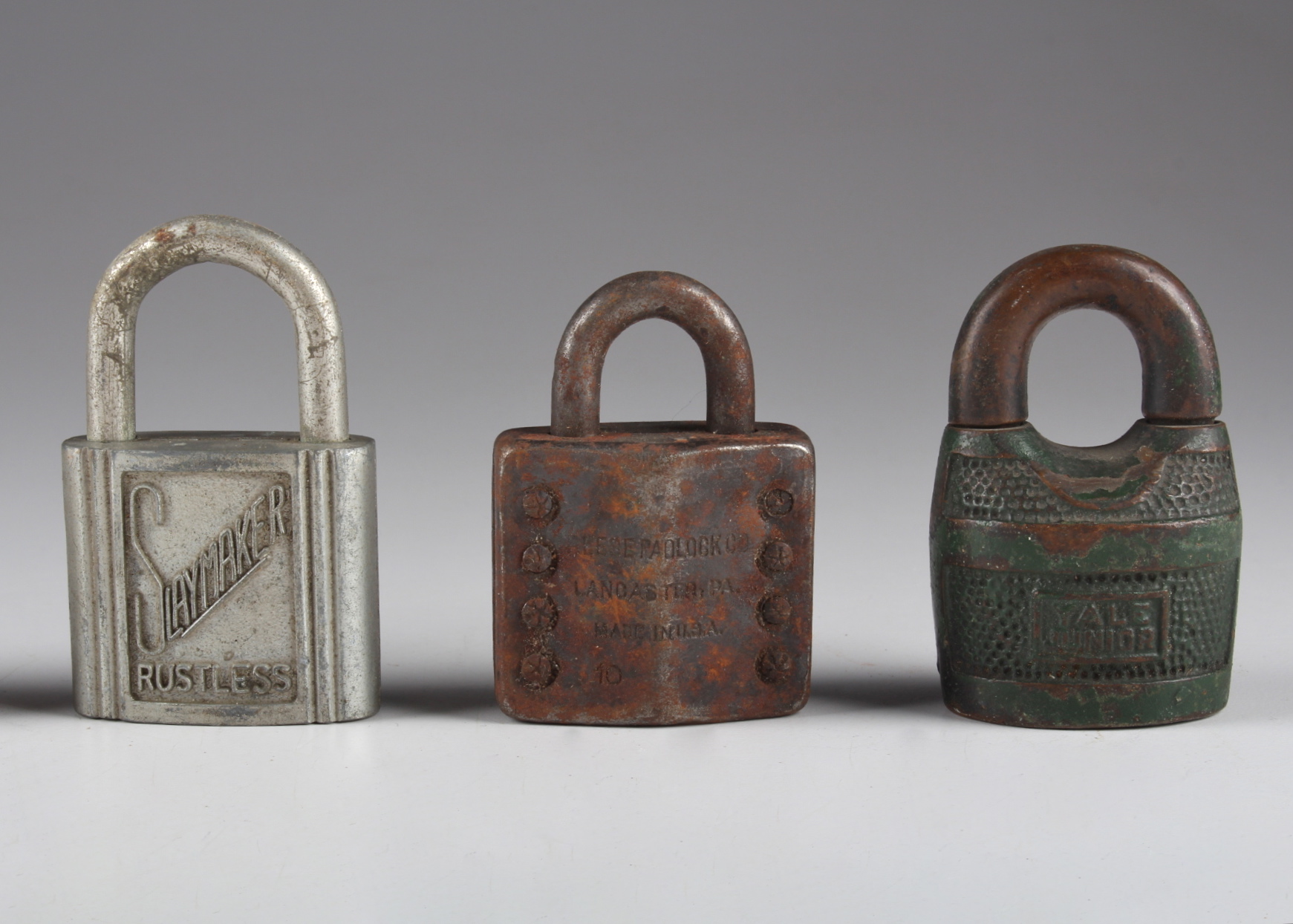A Group of (7) Vintage/Antique Padlocks