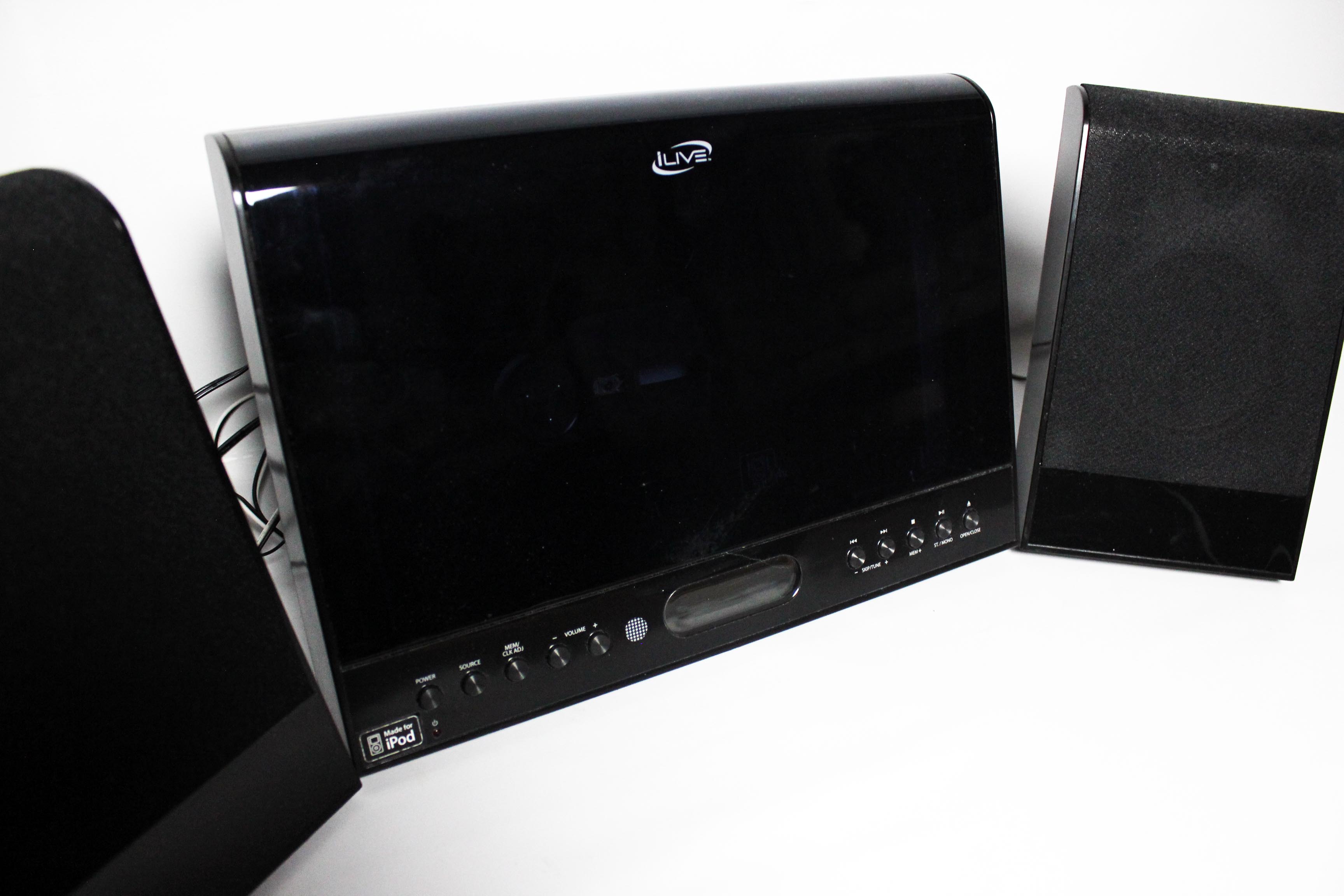 ILive Home Music System with Speakers