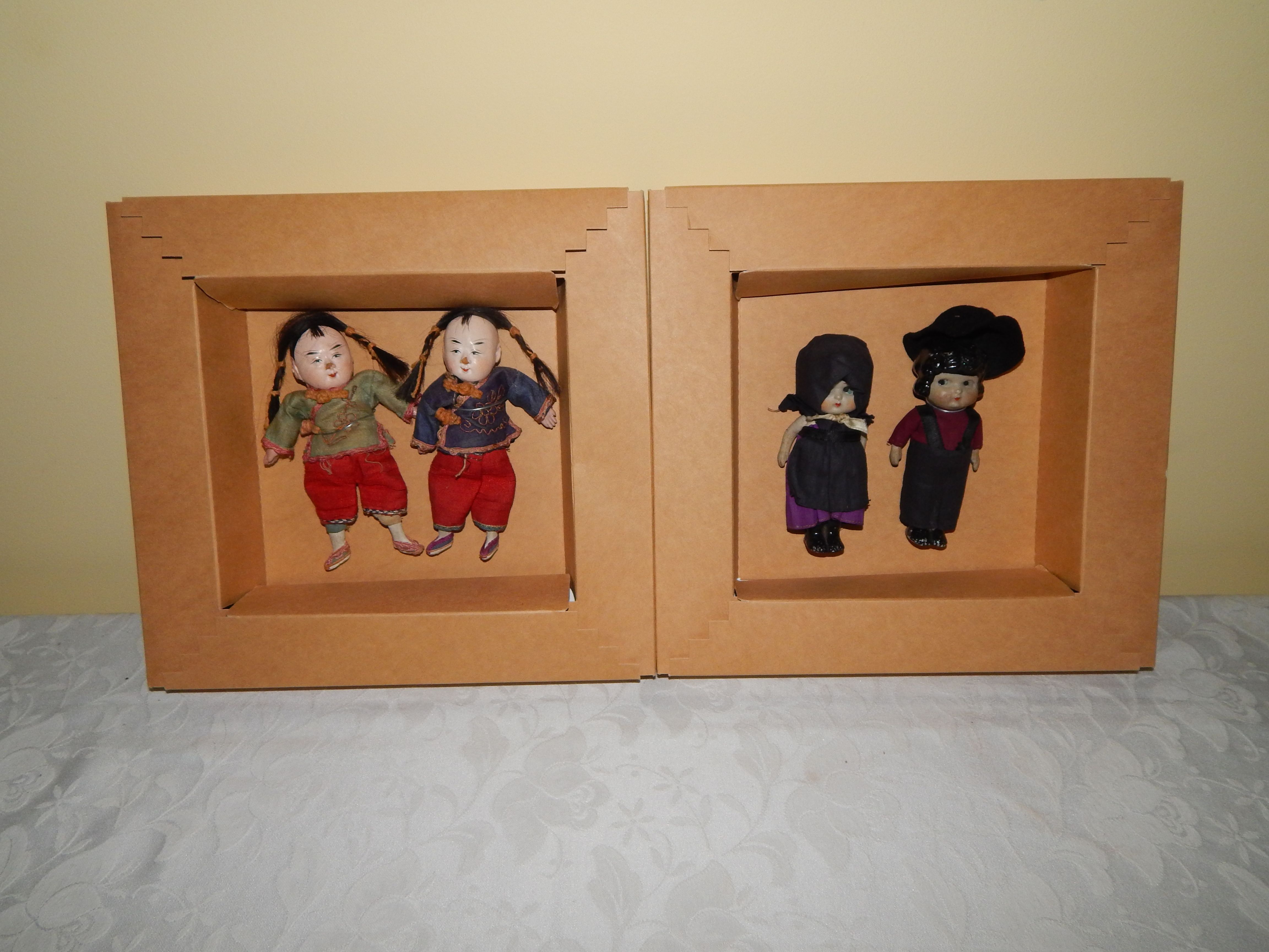 Asian and Amish Inspired Dolls
