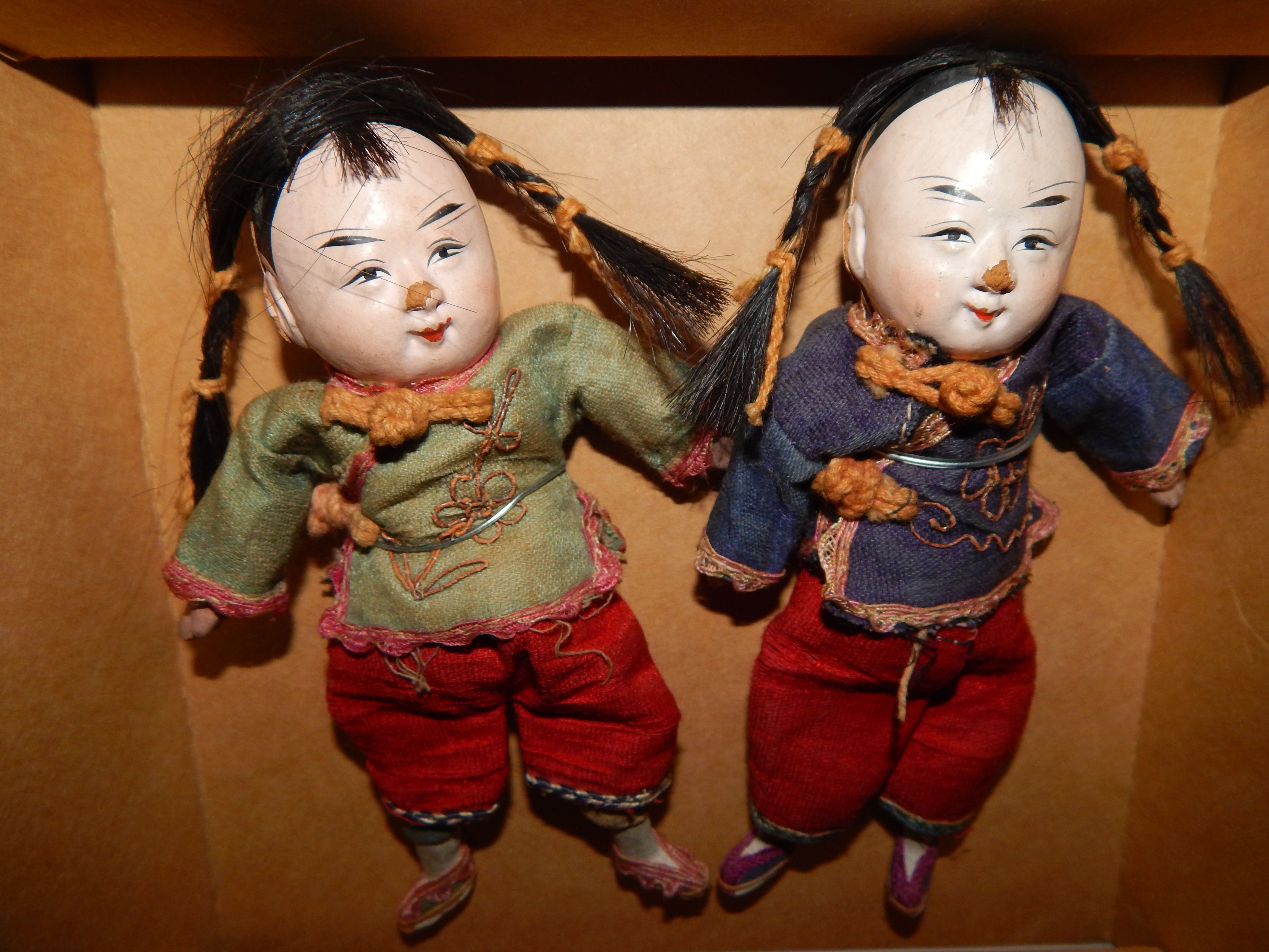Asian and Amish Inspired Dolls