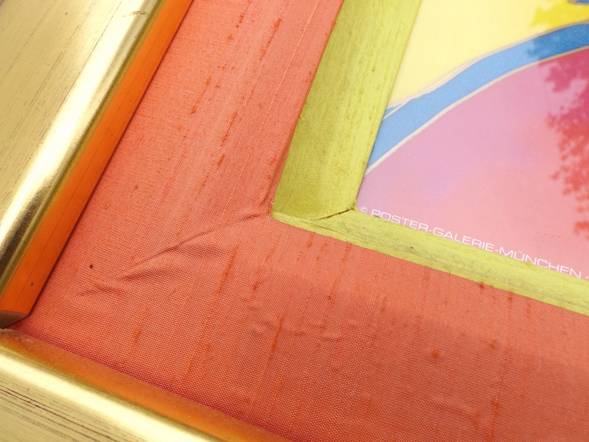 Suzanne May Offset Lithographic Poster Exploding Tulips