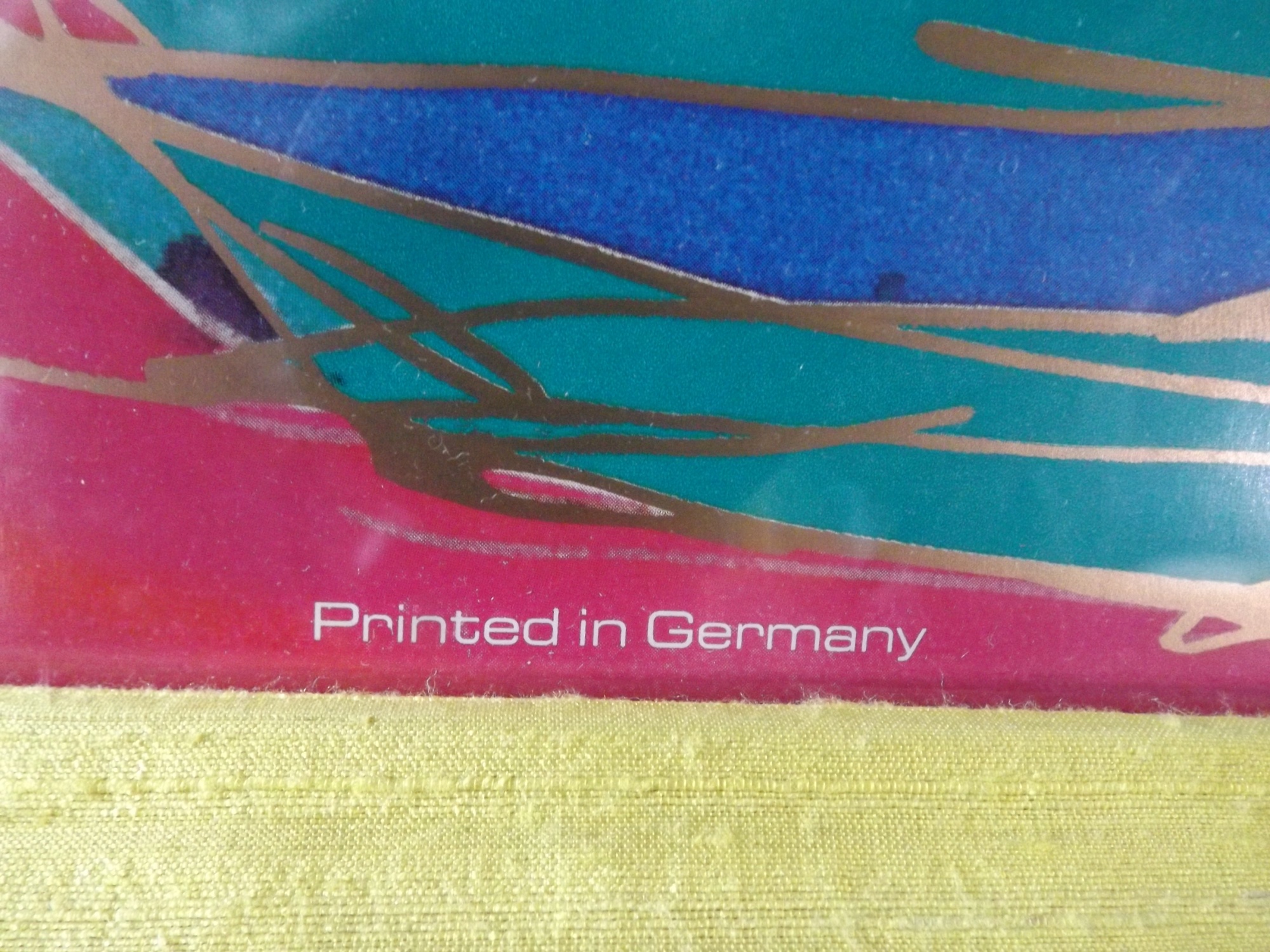 Suzanne May Offset Lithographic Poster Exploding Tulips