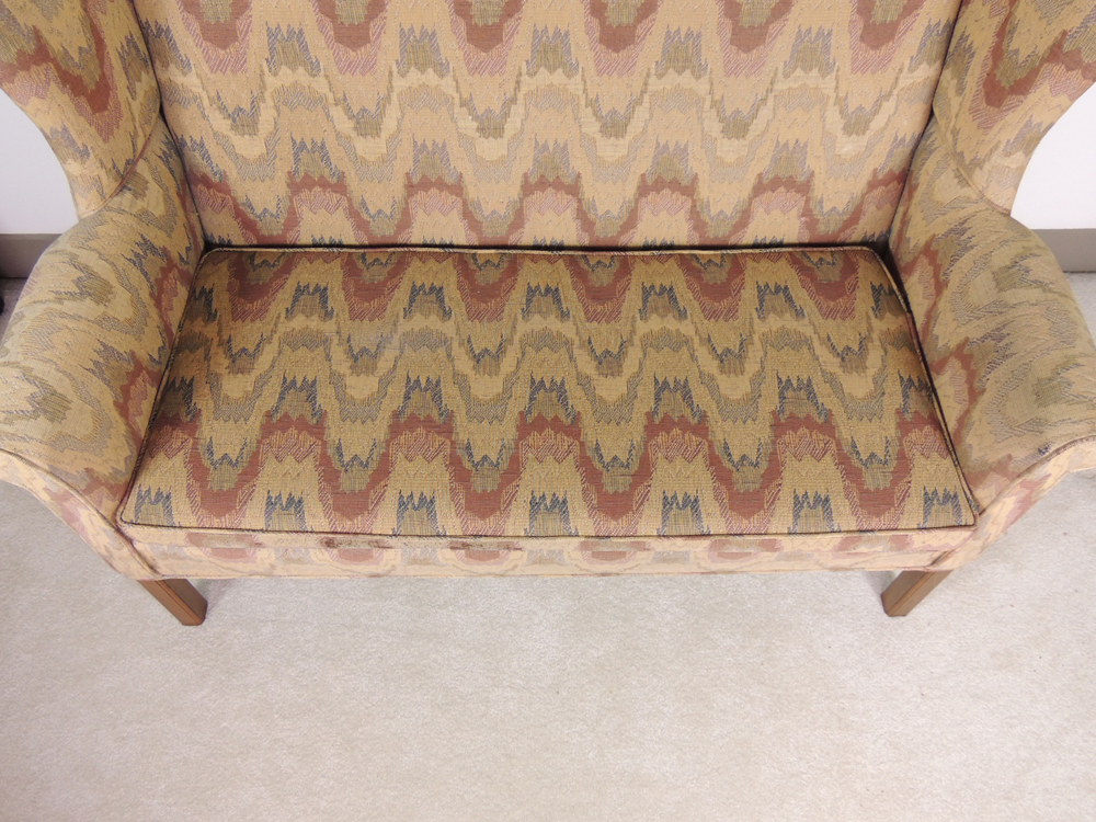 Wingback Settee by "The Seraph"