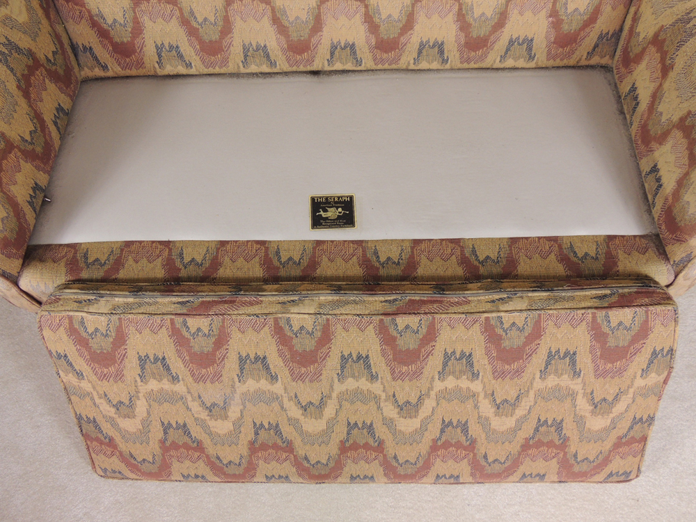 Wingback Settee by "The Seraph"