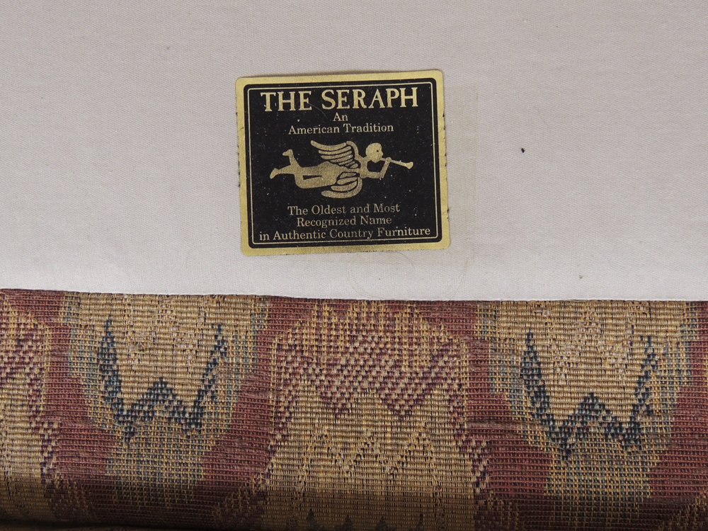 Wingback Settee by "The Seraph"