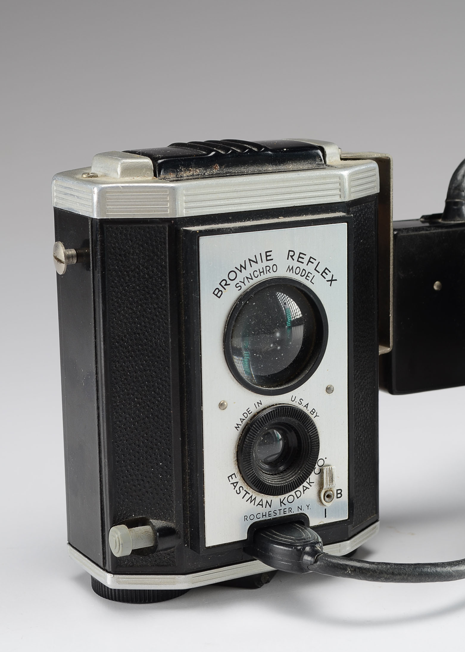 Brownie Reflex Syncho Model Camera and Flasholder