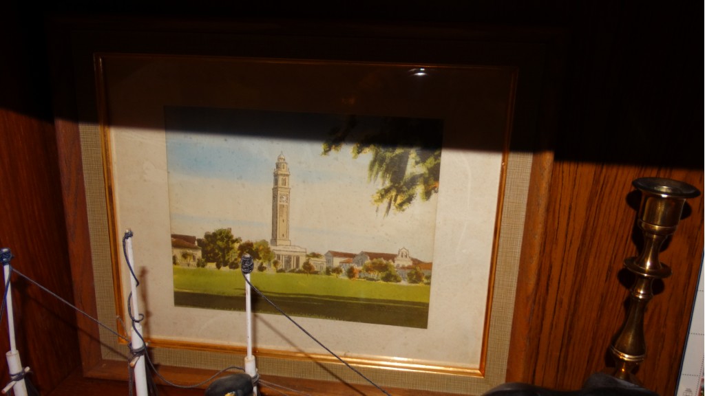 Shelf Lot Prints and Bibelots for Library or Den