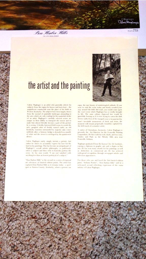 Calvin Maglinger Unframed Prints