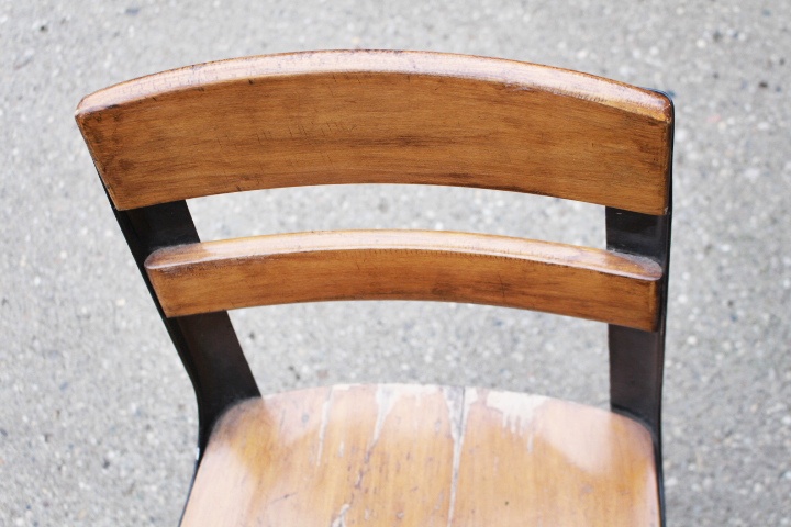 Vintage School Desk with Attached chair