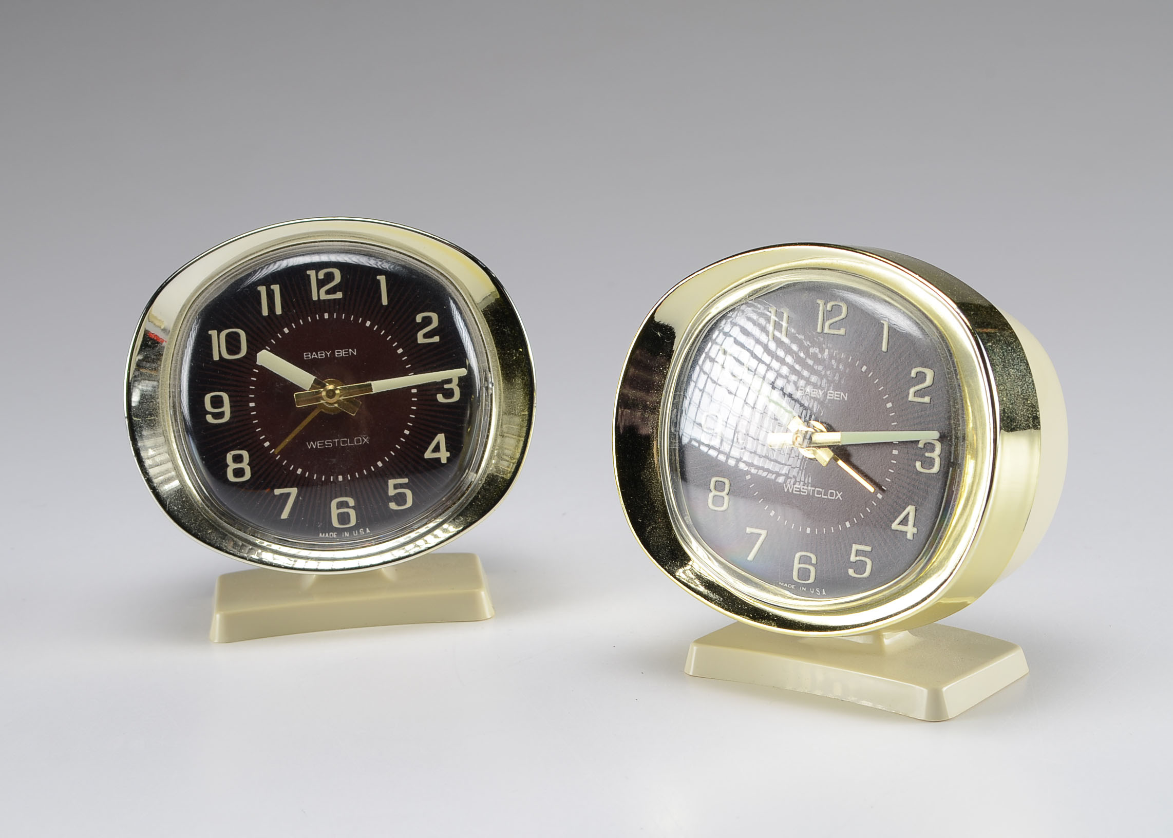 Four Vintage Westclox Big Ben and Baby Ben Alarm Clock