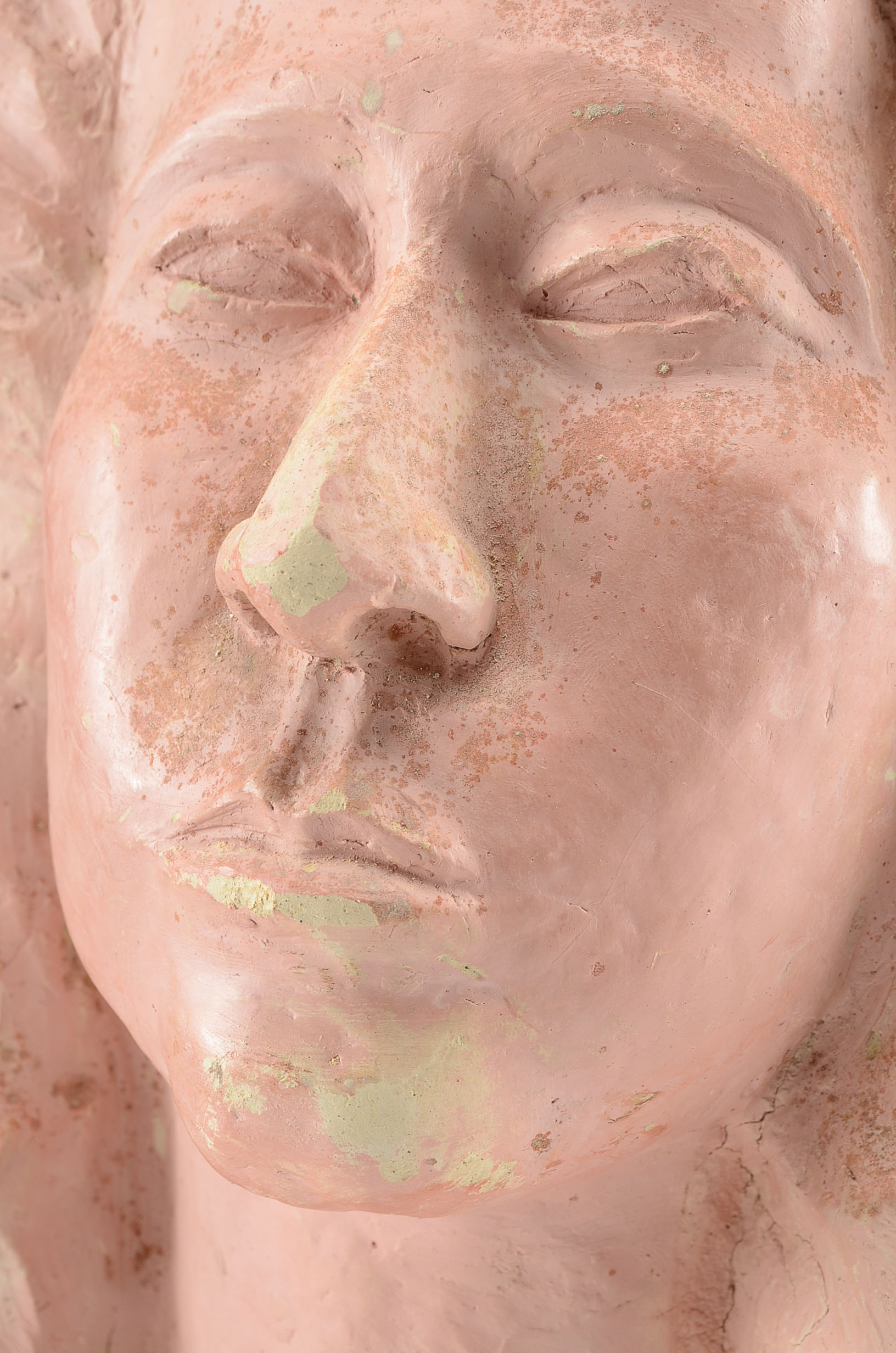 Vintage Art Academy Clay Sculptured Bust