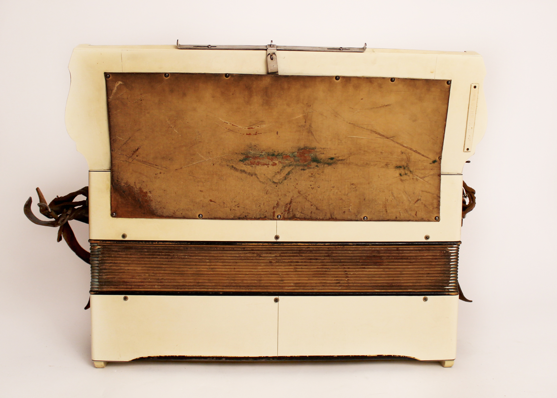 Vintage Hohner Accordion 120 Bass Keys in Voneko Leather Case