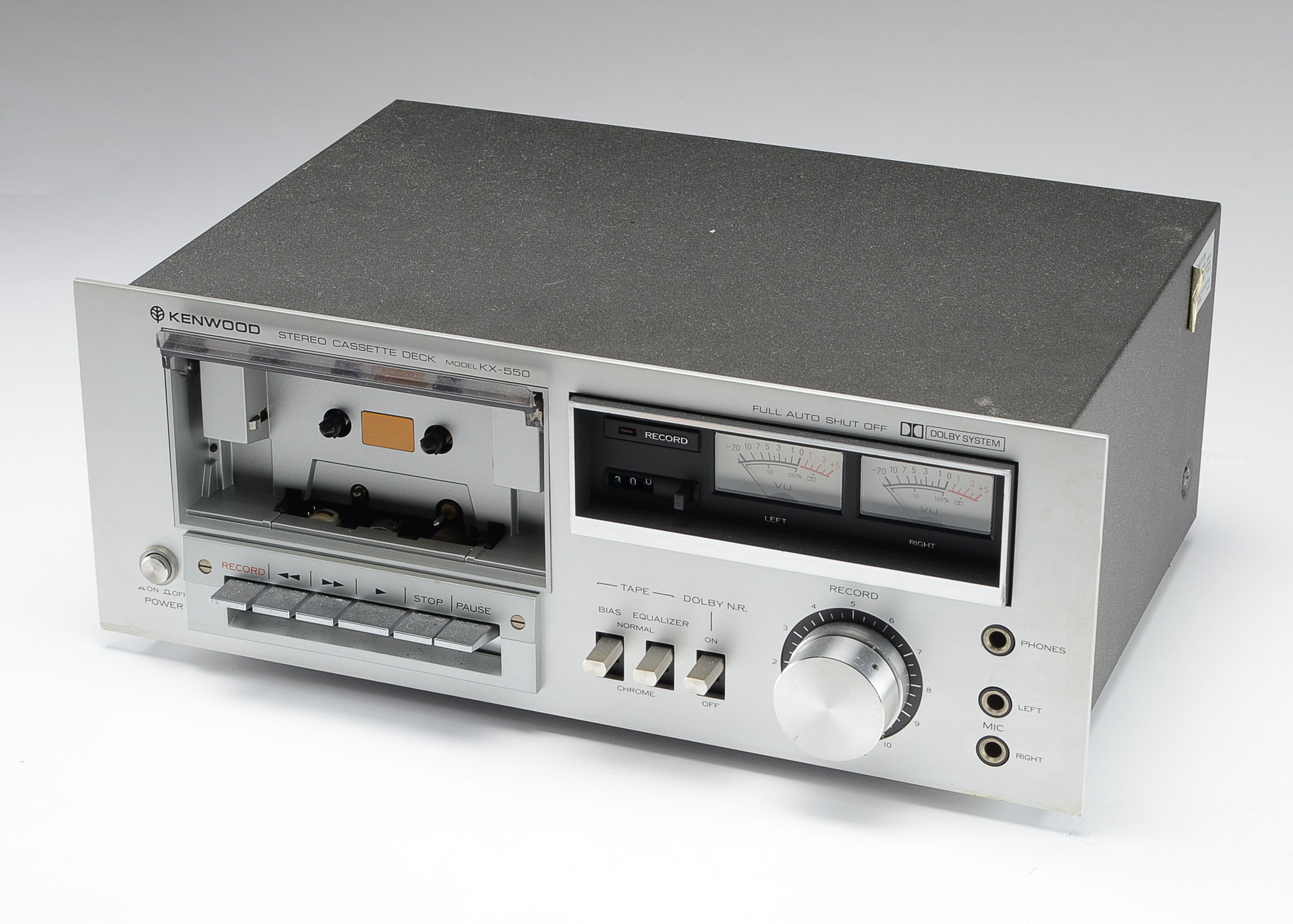 Kenwood Stereo Cassette Deck Model KX-550