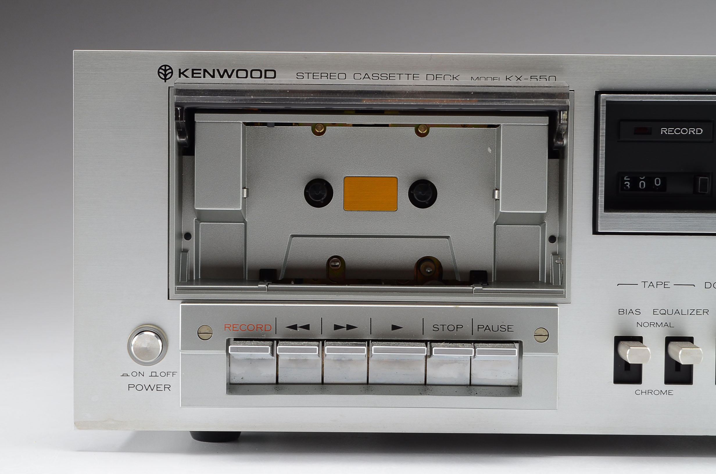 Kenwood Stereo Cassette Deck Model KX-550