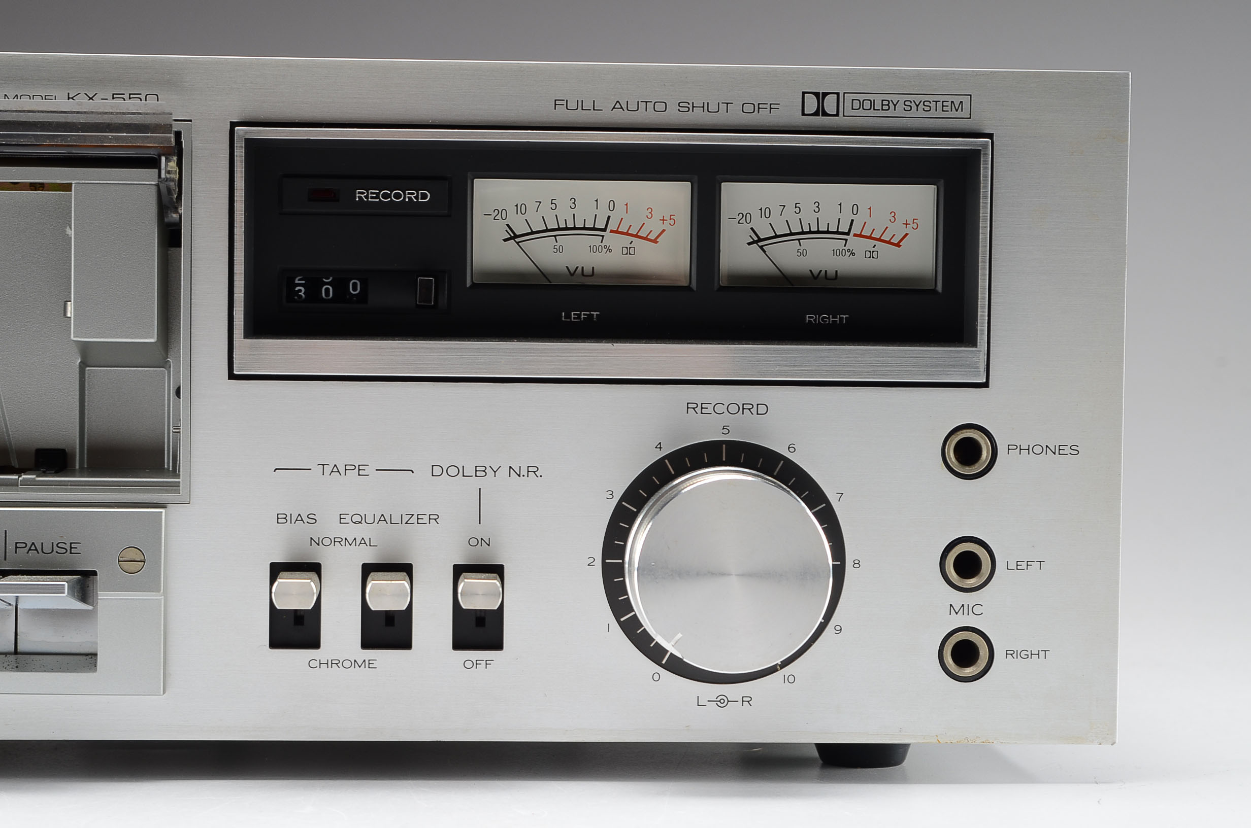 Kenwood Stereo Cassette Deck Model KX-550