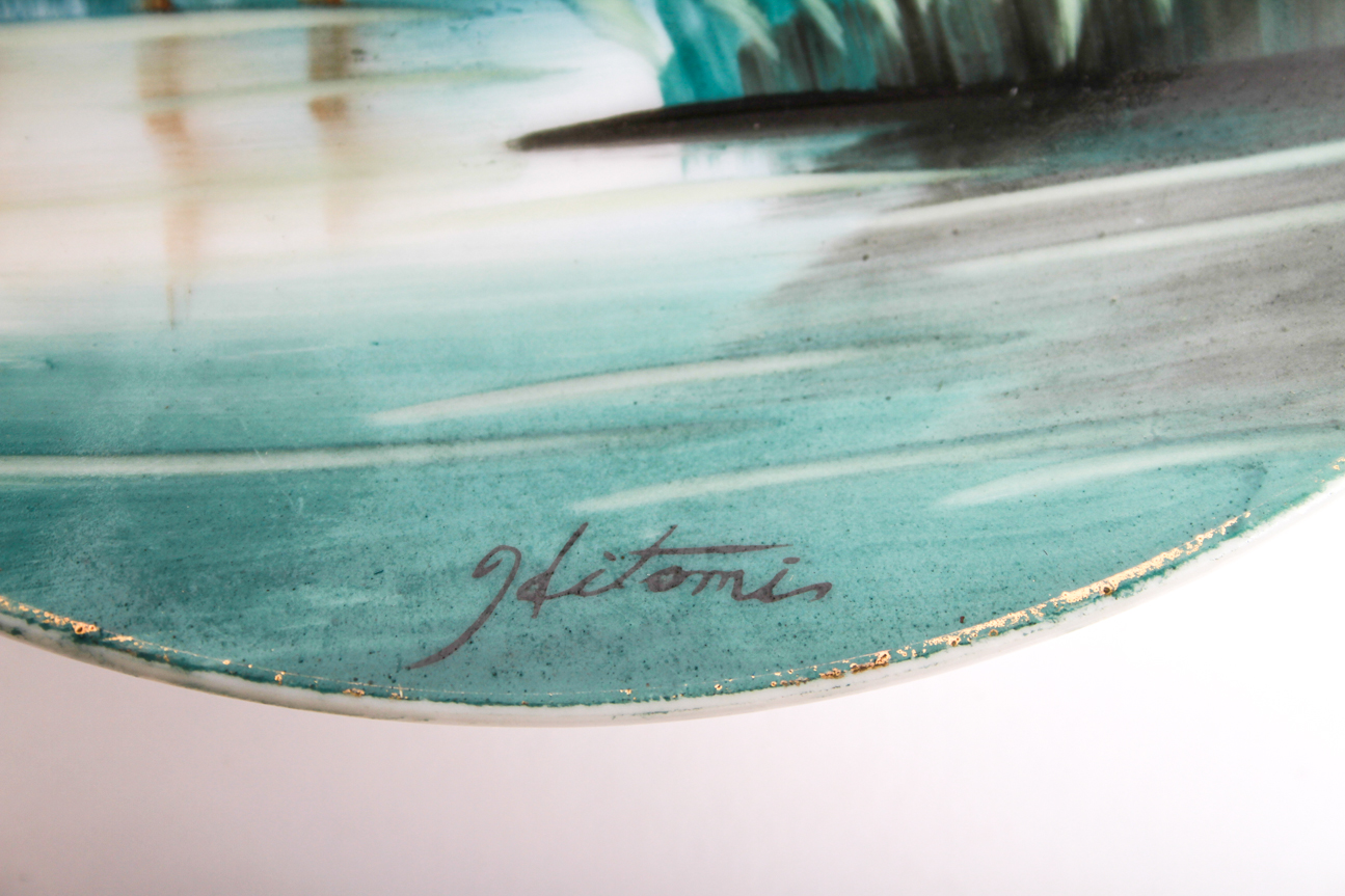 Various Sized Collectible Decorative Plates 