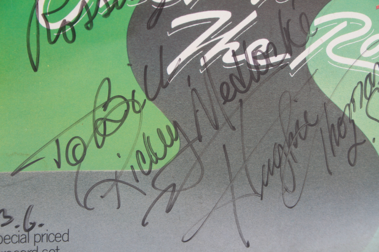 Autographed Lynyrd Skynyrd Album Cover