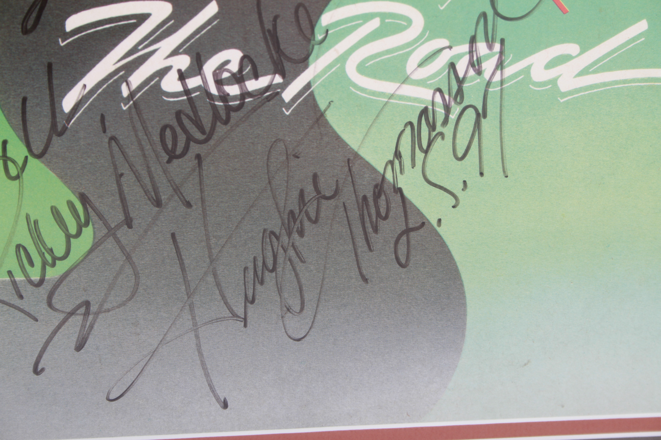 Autographed Lynyrd Skynyrd Album Cover