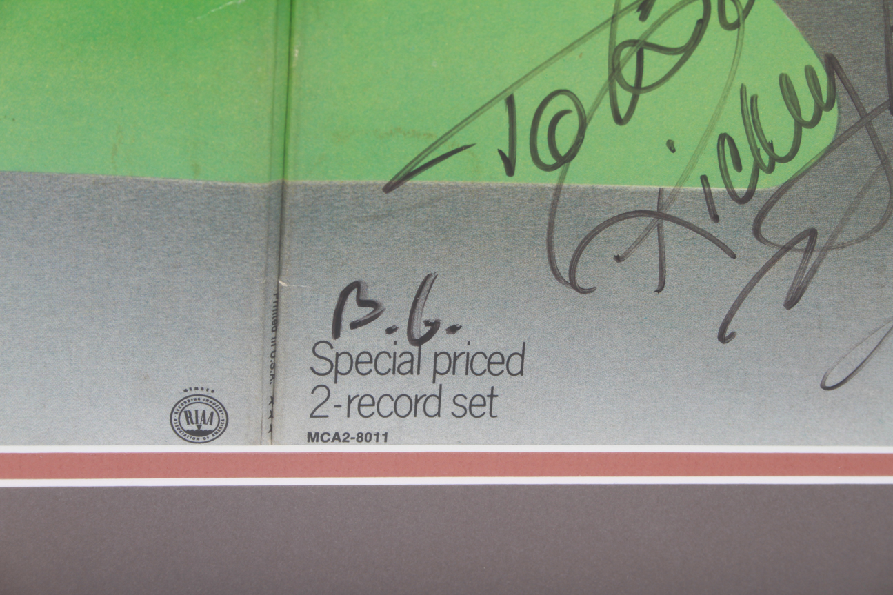 Autographed Lynyrd Skynyrd Album Cover