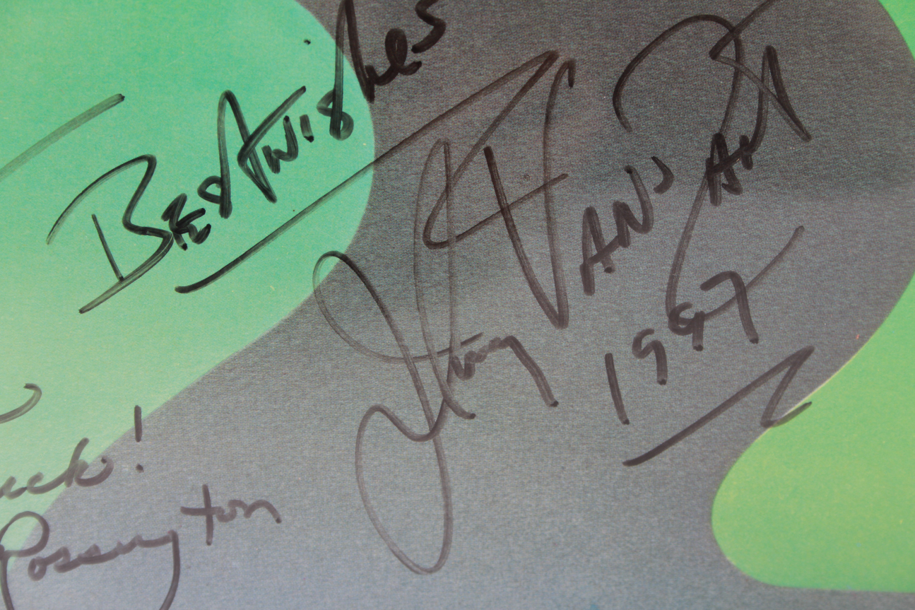 Autographed Lynyrd Skynyrd Album Cover