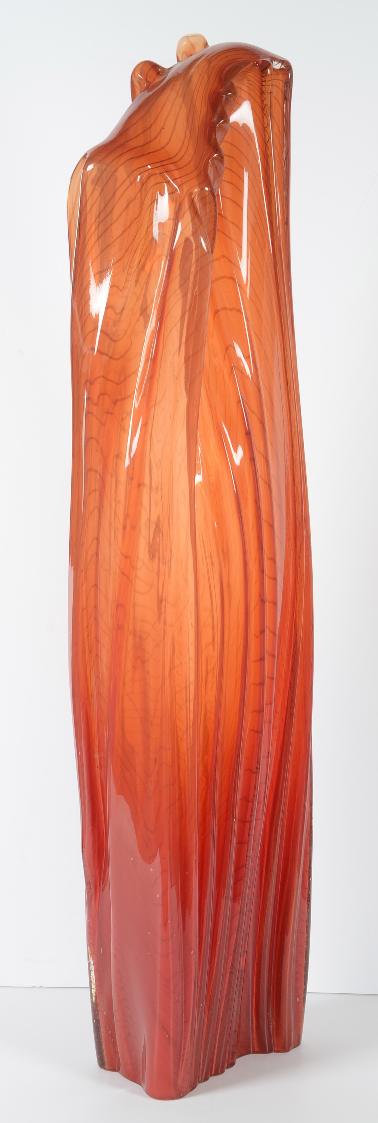 William Morris Sculpture "Standing Red Stone" 