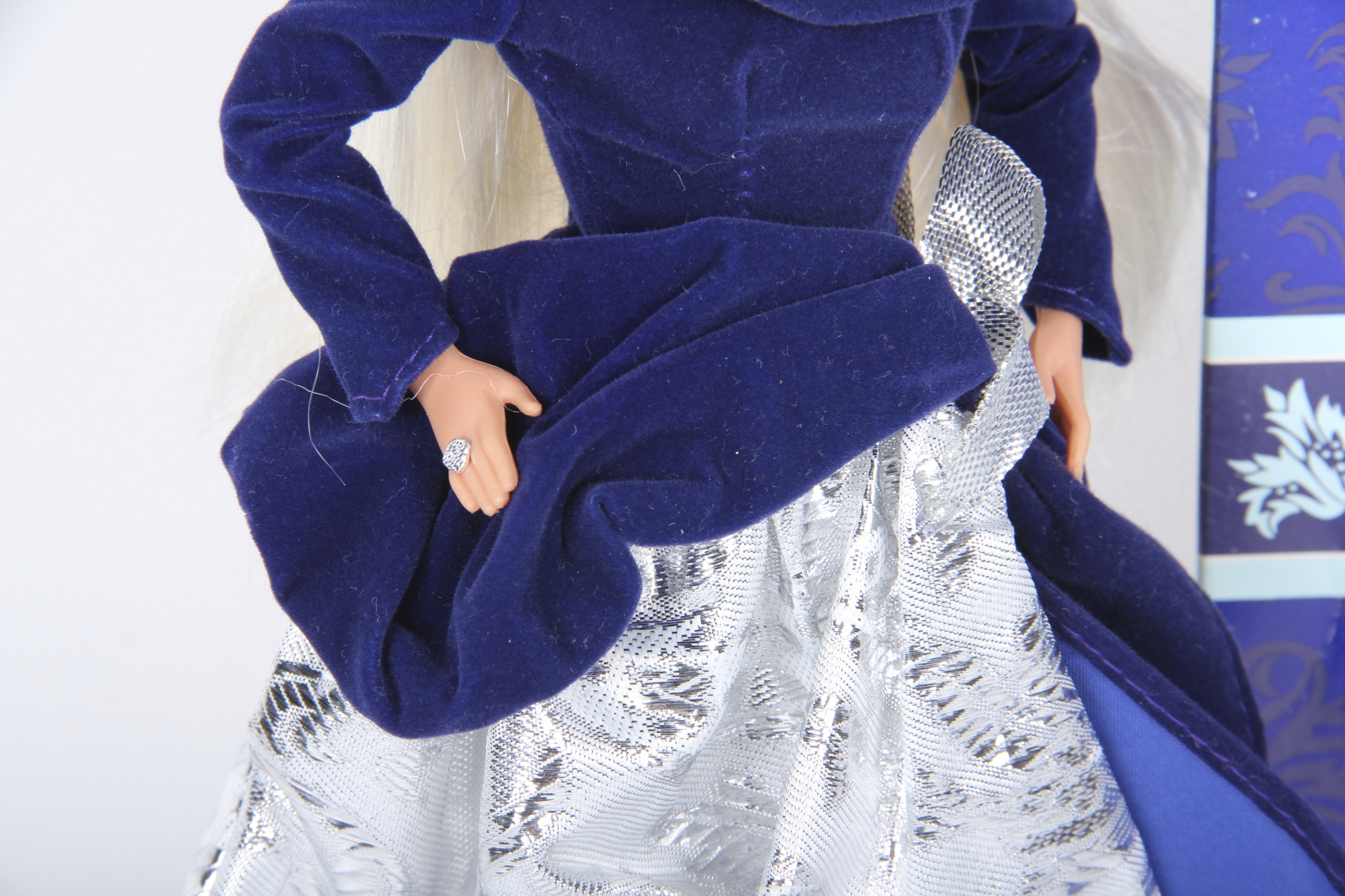 Winter Velvet Barbie Doll - First In  a Series