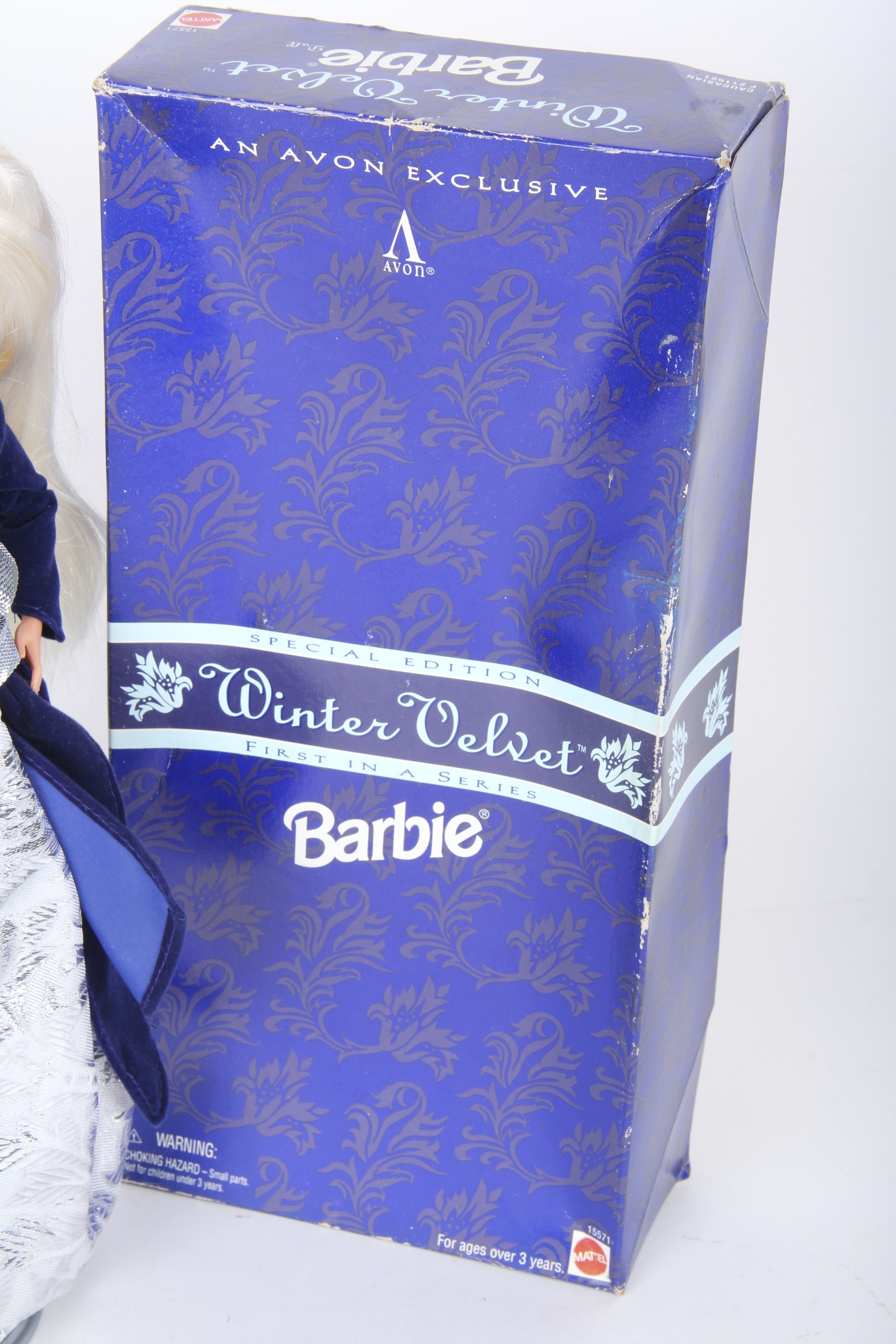 Winter Velvet Barbie Doll - First In  a Series