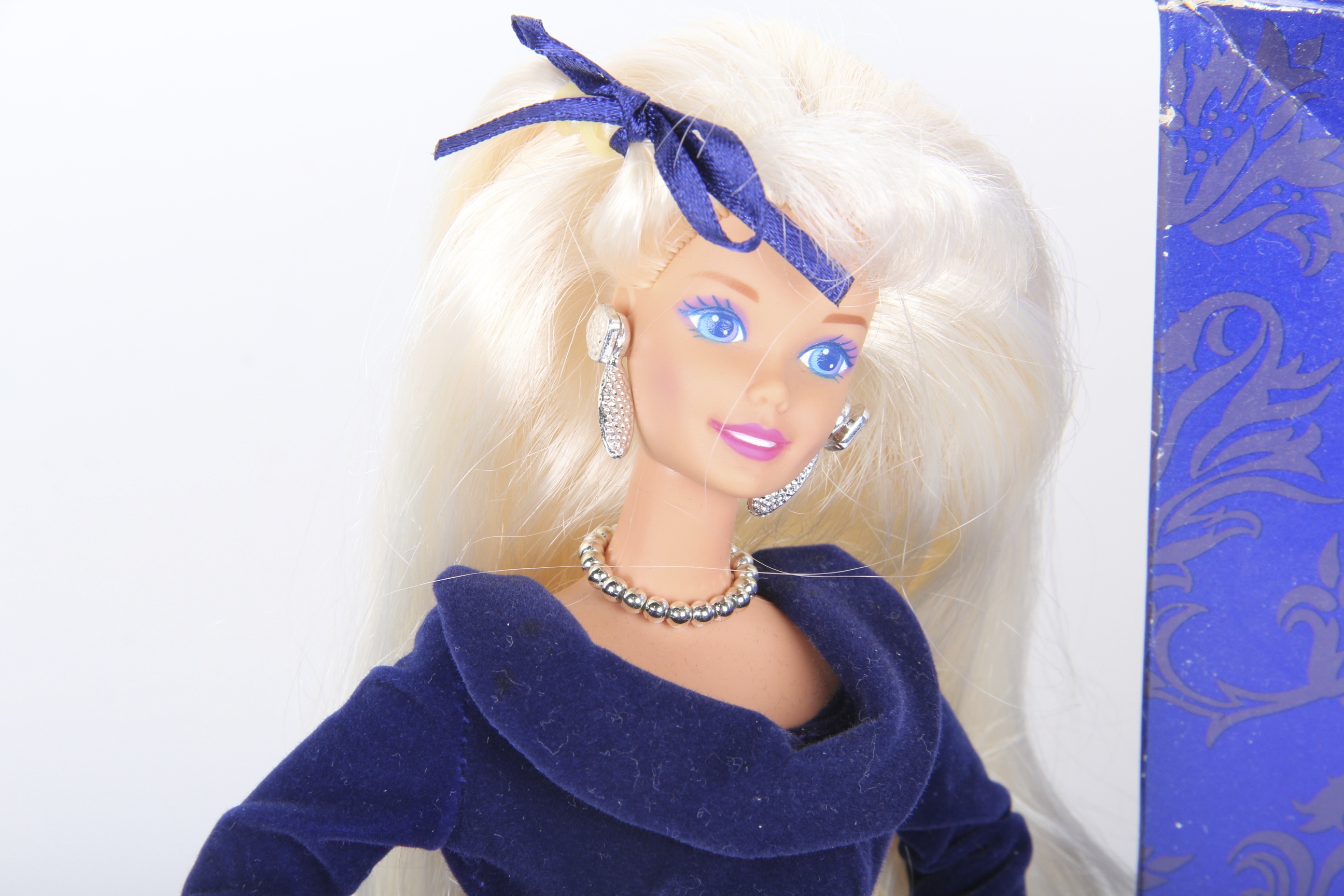 Winter Velvet Barbie Doll - First In  a Series