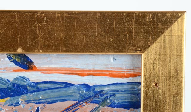 Original Paul Chidlaw Oil on Board Painting 