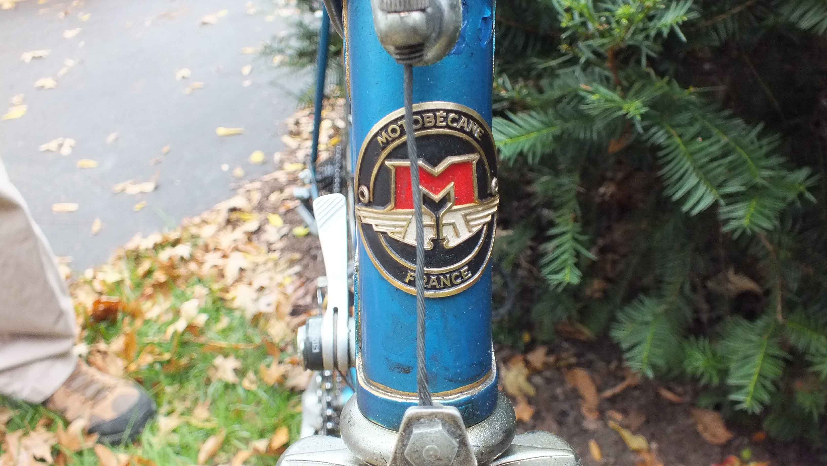 Vintage Motobecane Road Bicycle 