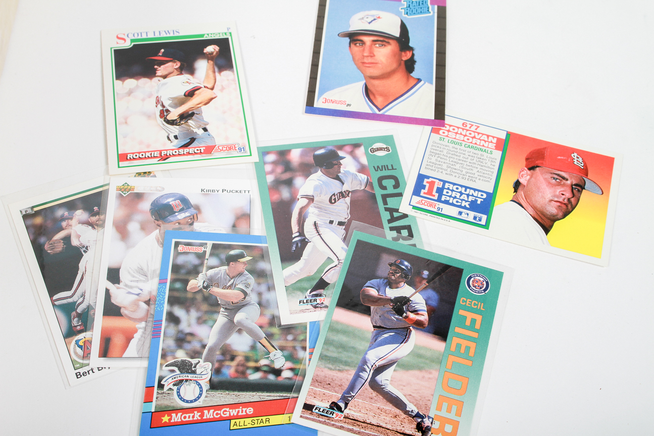 Generous Collection of Vintage Baseball Cards