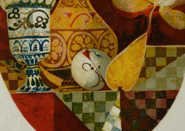 Alvar Sunol-Munoz Ramos Embossed Lithograph