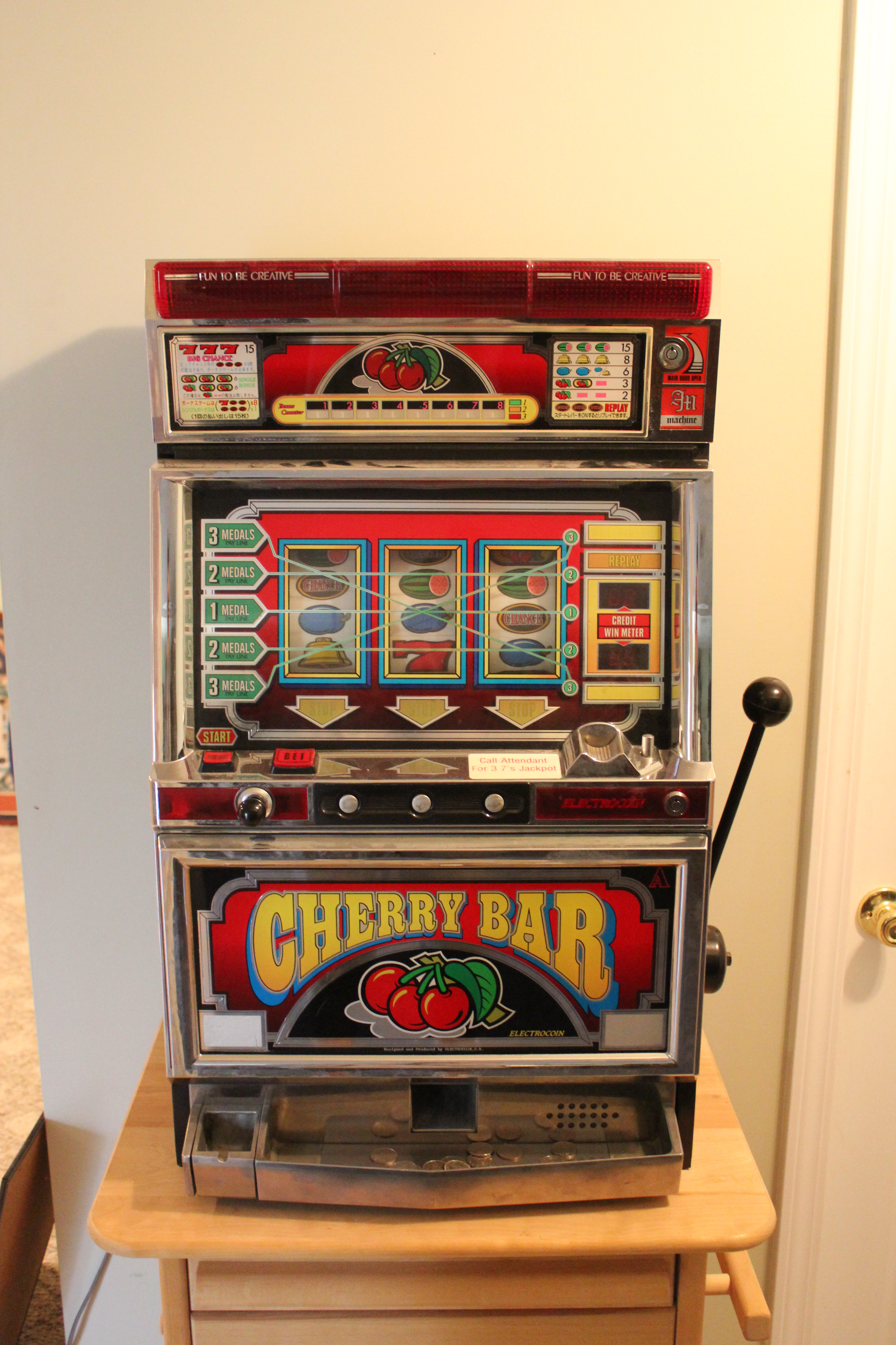 "Cherry Bar" Slot Machine by Electrocoin