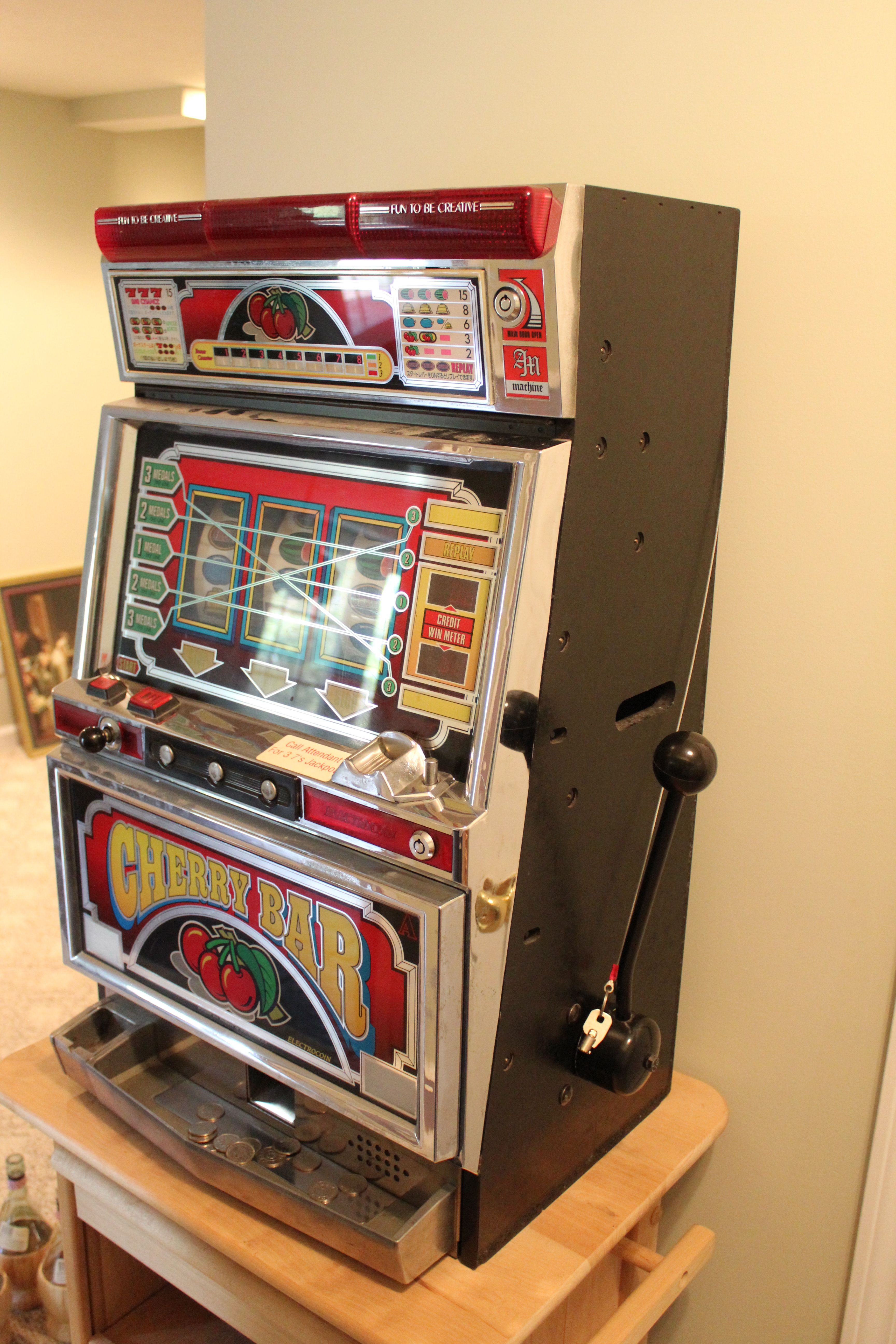 "Cherry Bar" Slot Machine by Electrocoin