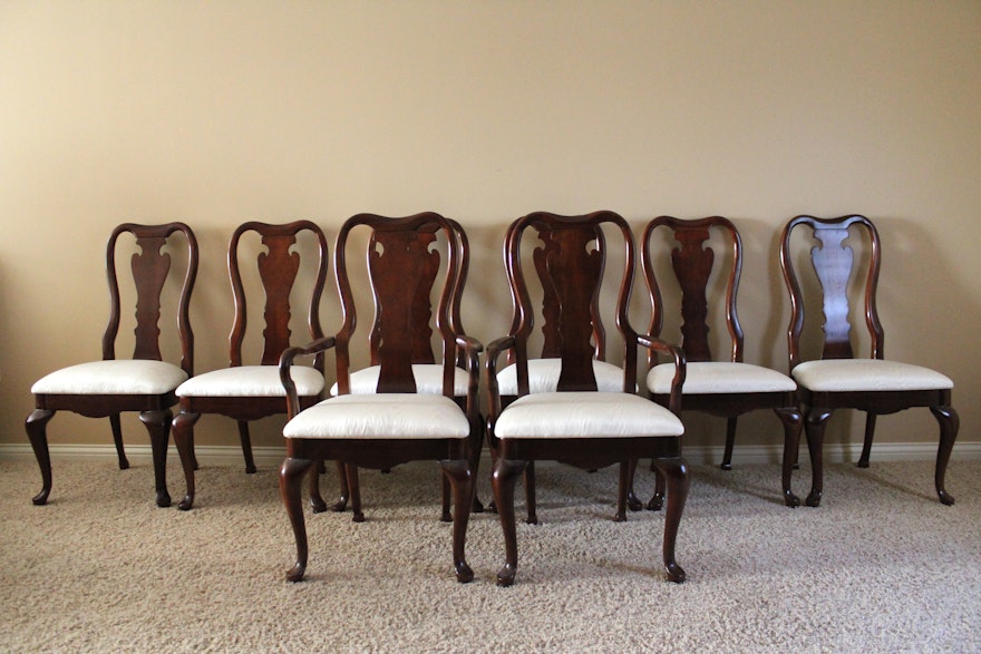 Queen Anne Dining Room Chairs by Thomasville