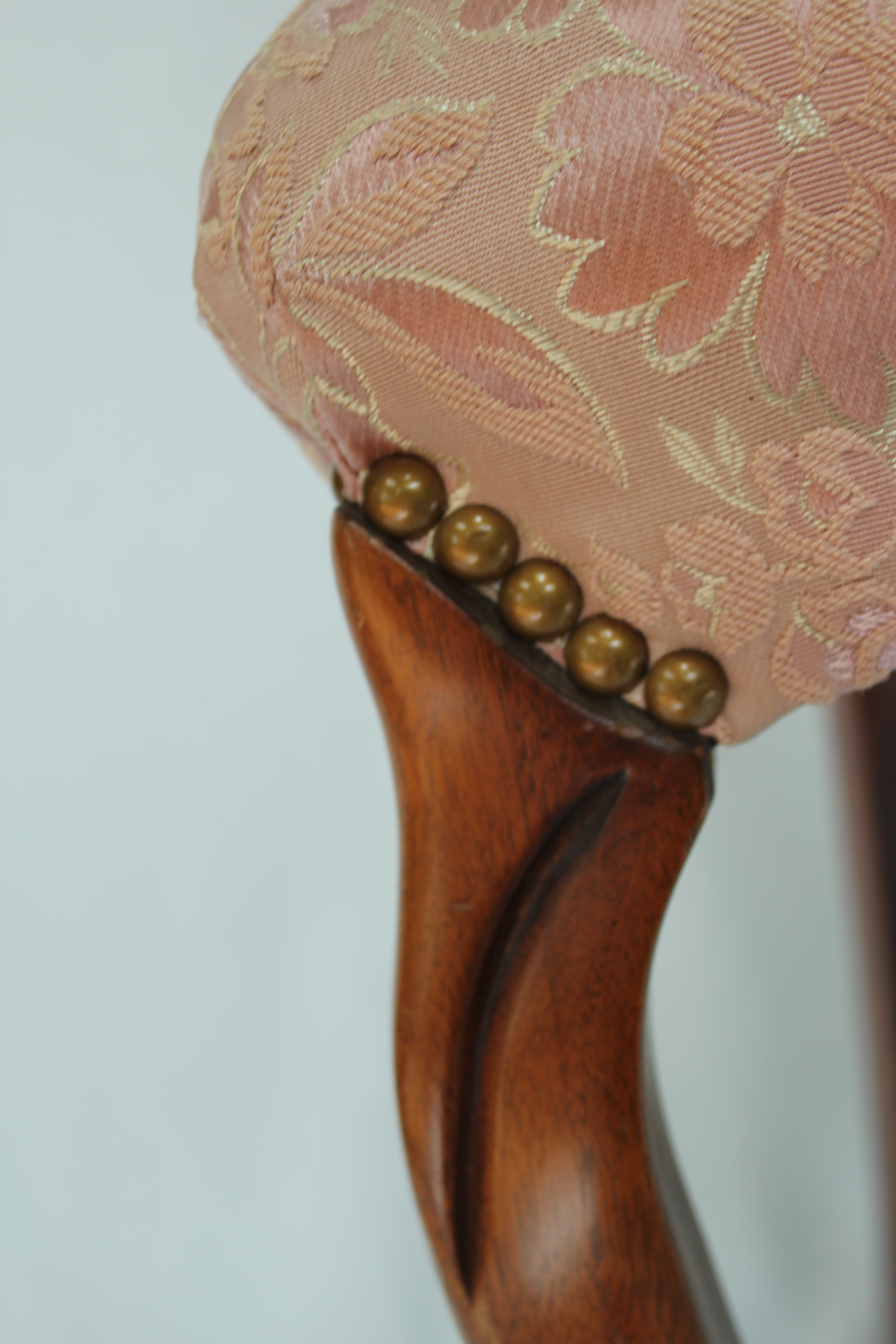 Antique Carlton McLendon Victorian Slipper Chairs